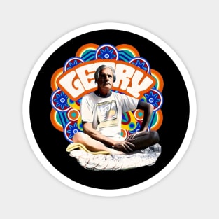Timothy Leary Vintage Retro Illustration Magnet